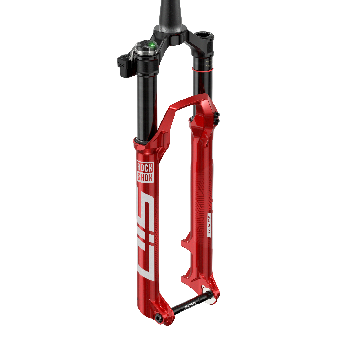 RockShox SID Ultimate Flight Attendant 29" Electric Red 120mm D1