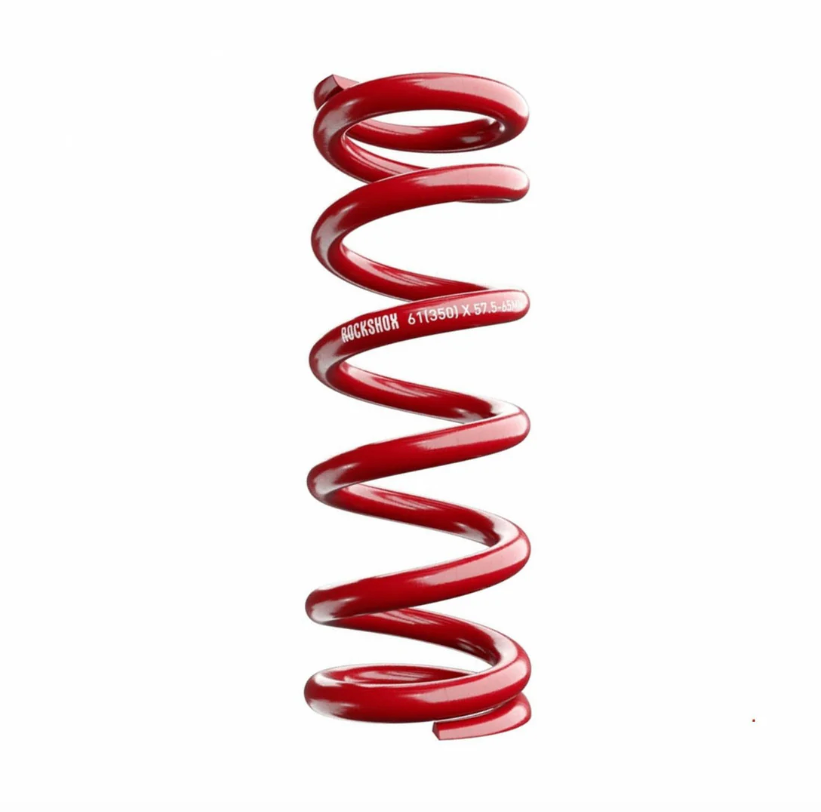 RockShox Coil Spring Electric Red - Metric 37.5-45mm