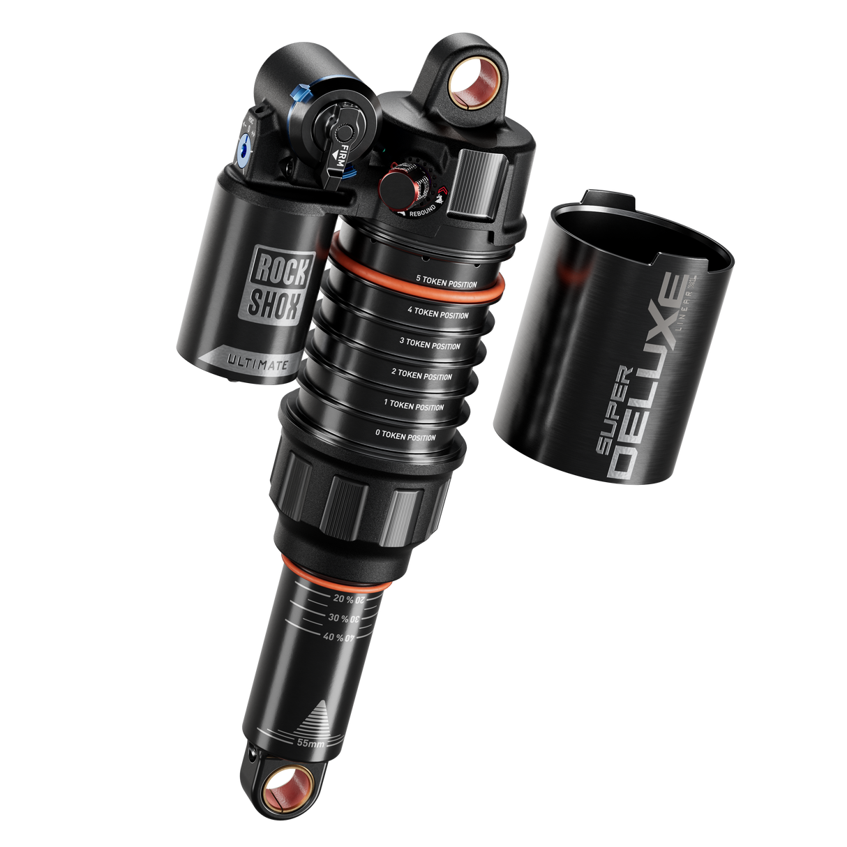 RockShox Super Deluxe Ultimate RC2T D1 - Standard