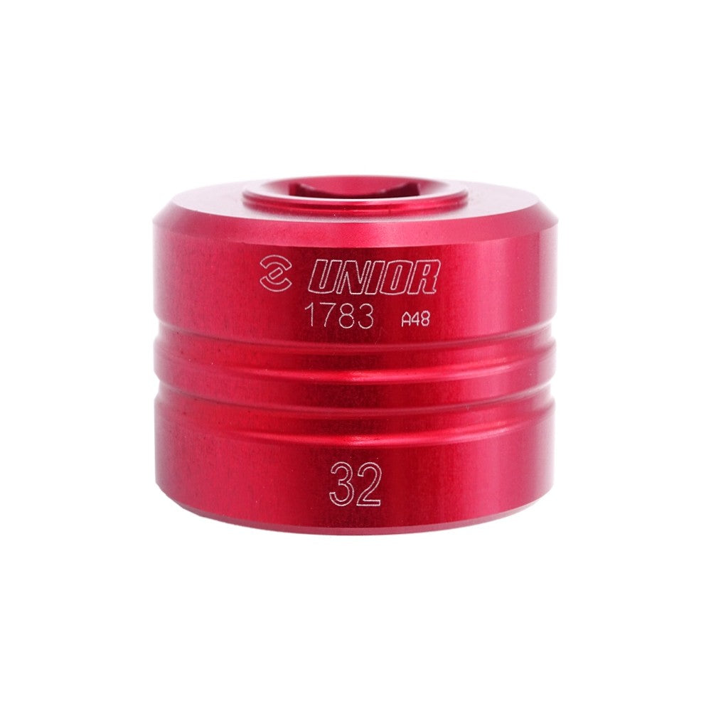 Unior Flat Faced Socket Anodised - 32mm