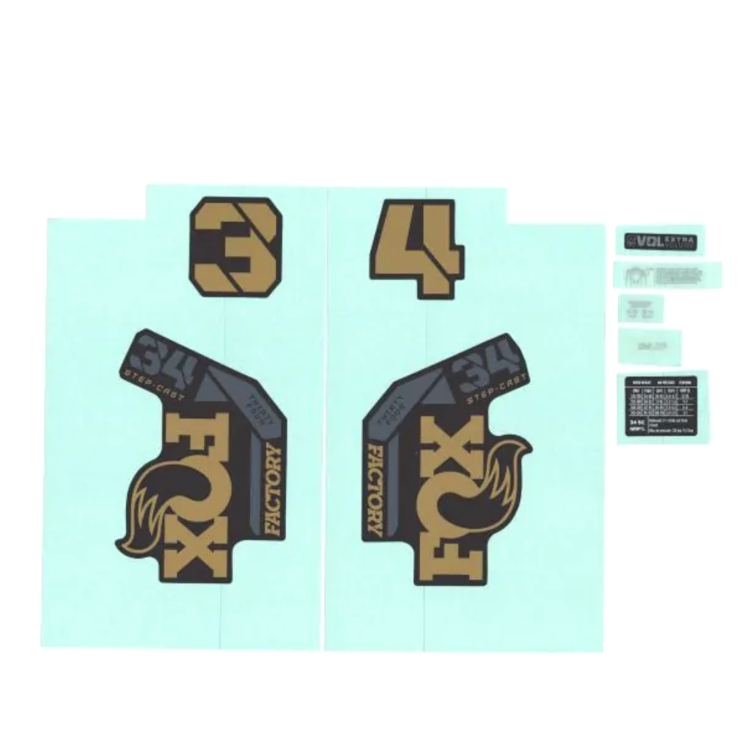 Fox Fork Decal Kit - 34mm 2025