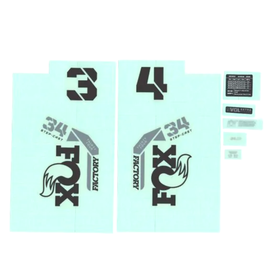 Fox Fork Decal Kit - 34mm 2025