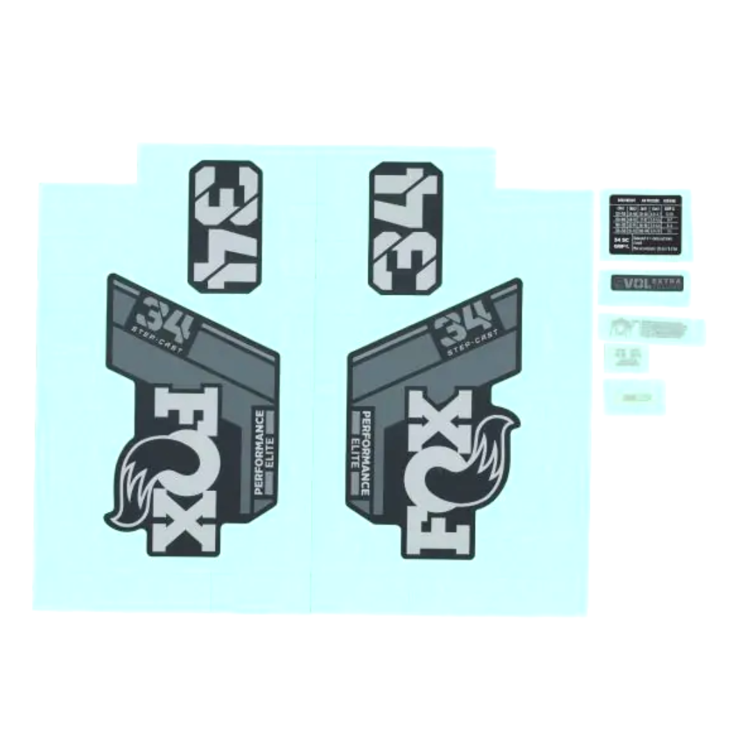 Fox Fork Decal Kit - 34mm 2025