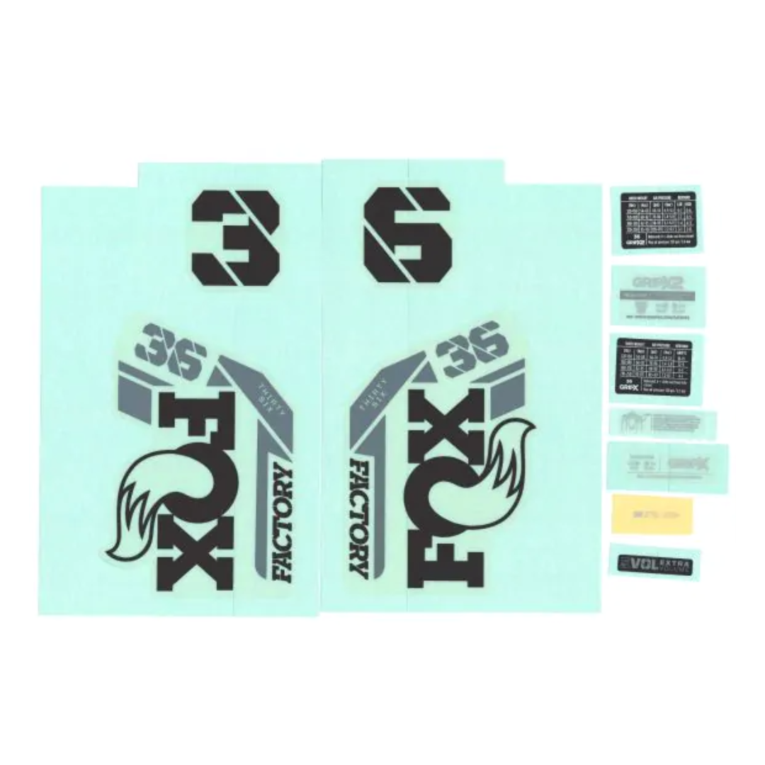 Fox Fork Decal Kit - 36mm 2025