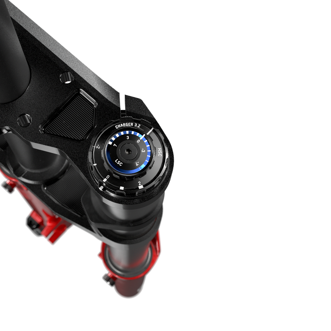 RockShox BoXXer Ultimate D2 Charger3.2 Linear XL 27.5" Electric Red