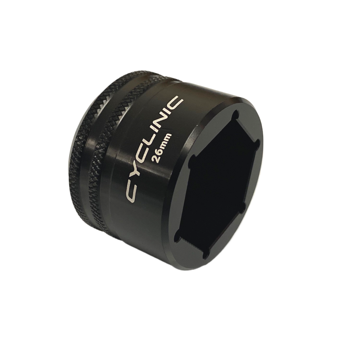 Cyclinic Suspension Topcap Socket: 26mm, 3/8 Drive