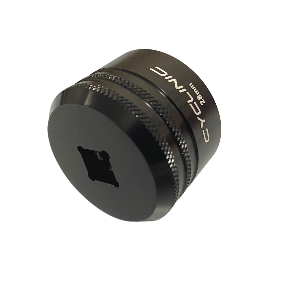 Cyclinic Suspension Topcap Socket: 28mm, 3/8 Drive