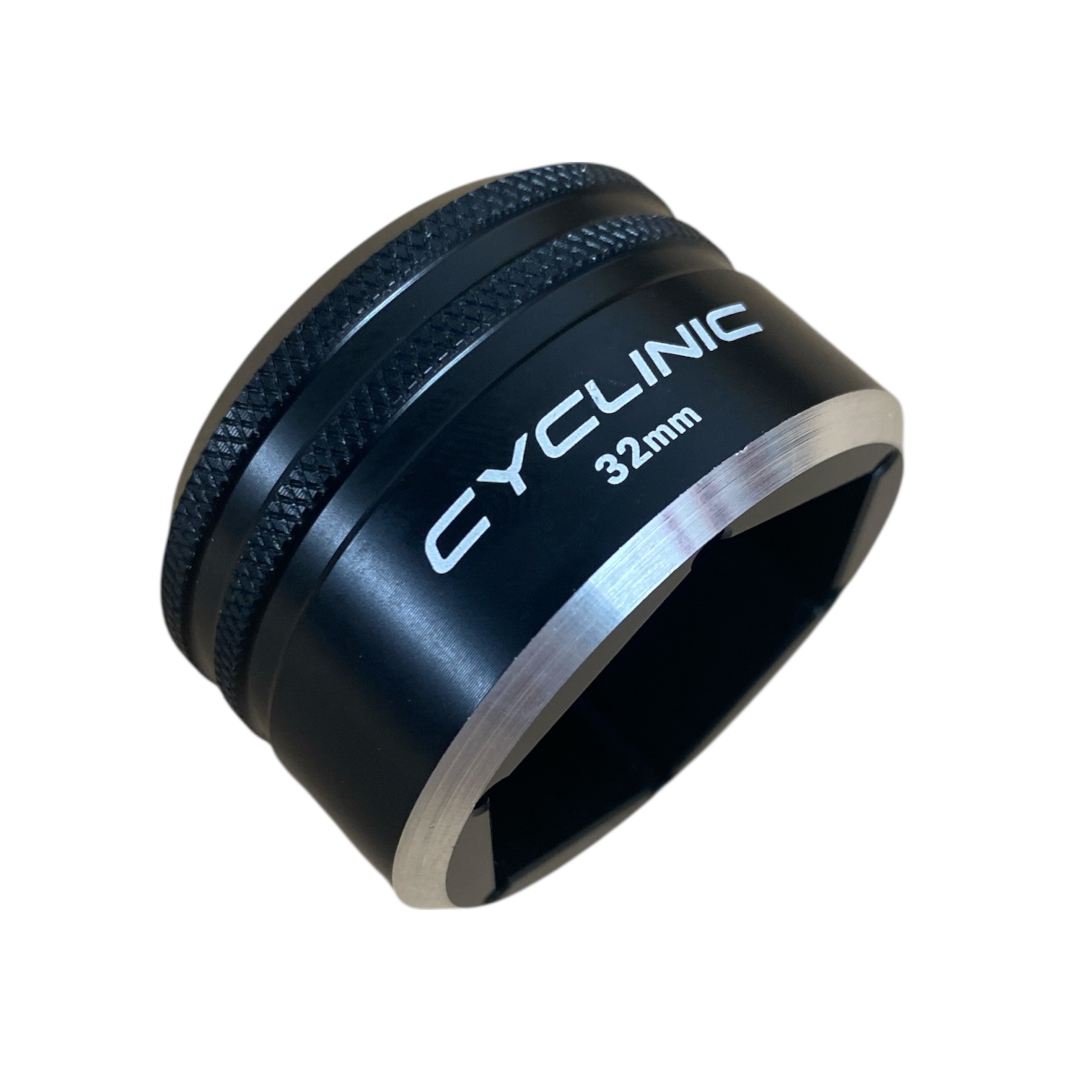 Cyclinic Suspension Topcap Socket: 32mm, 3/8 Drive