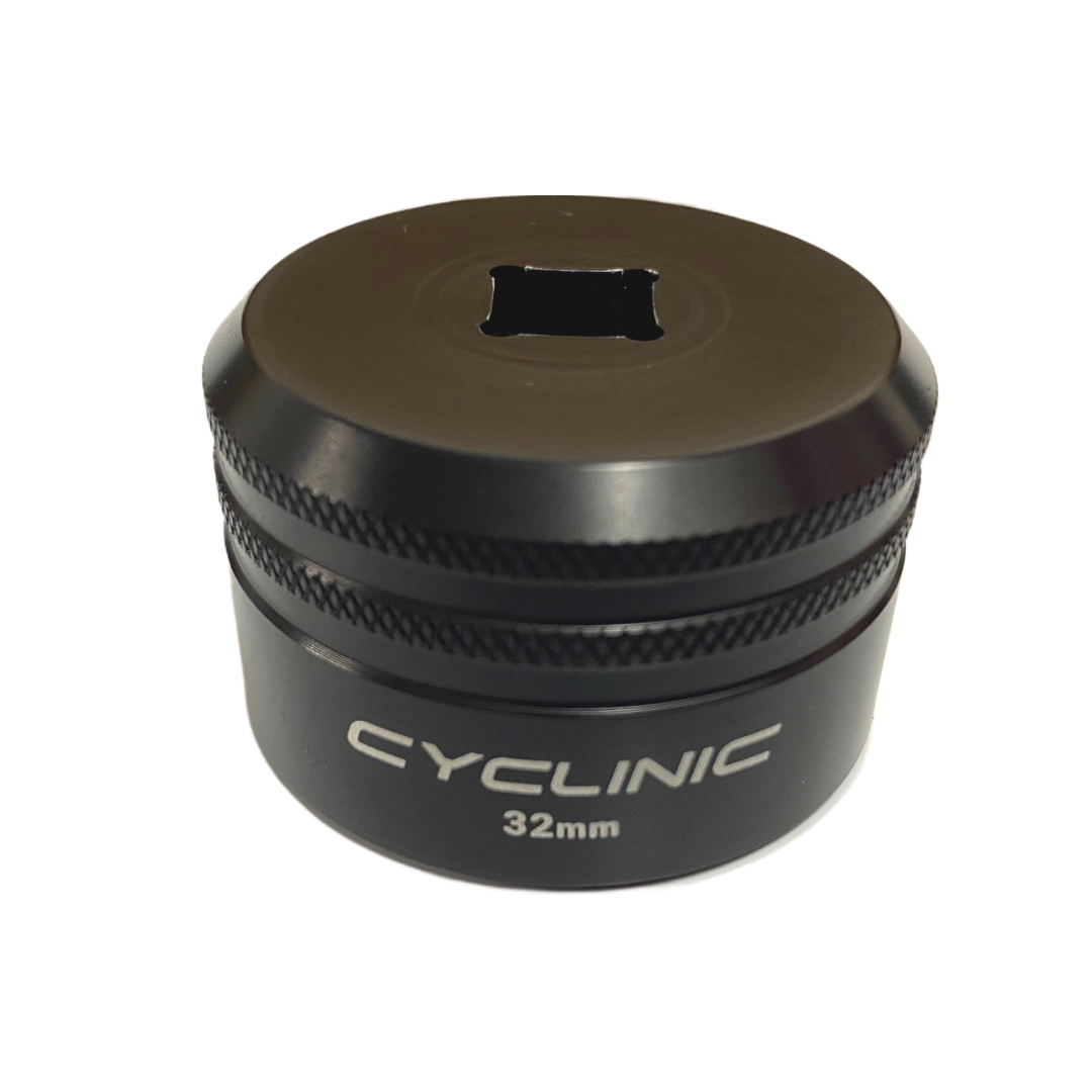 Cyclinic Suspension Topcap Socket: 32mm, 3/8 Drive