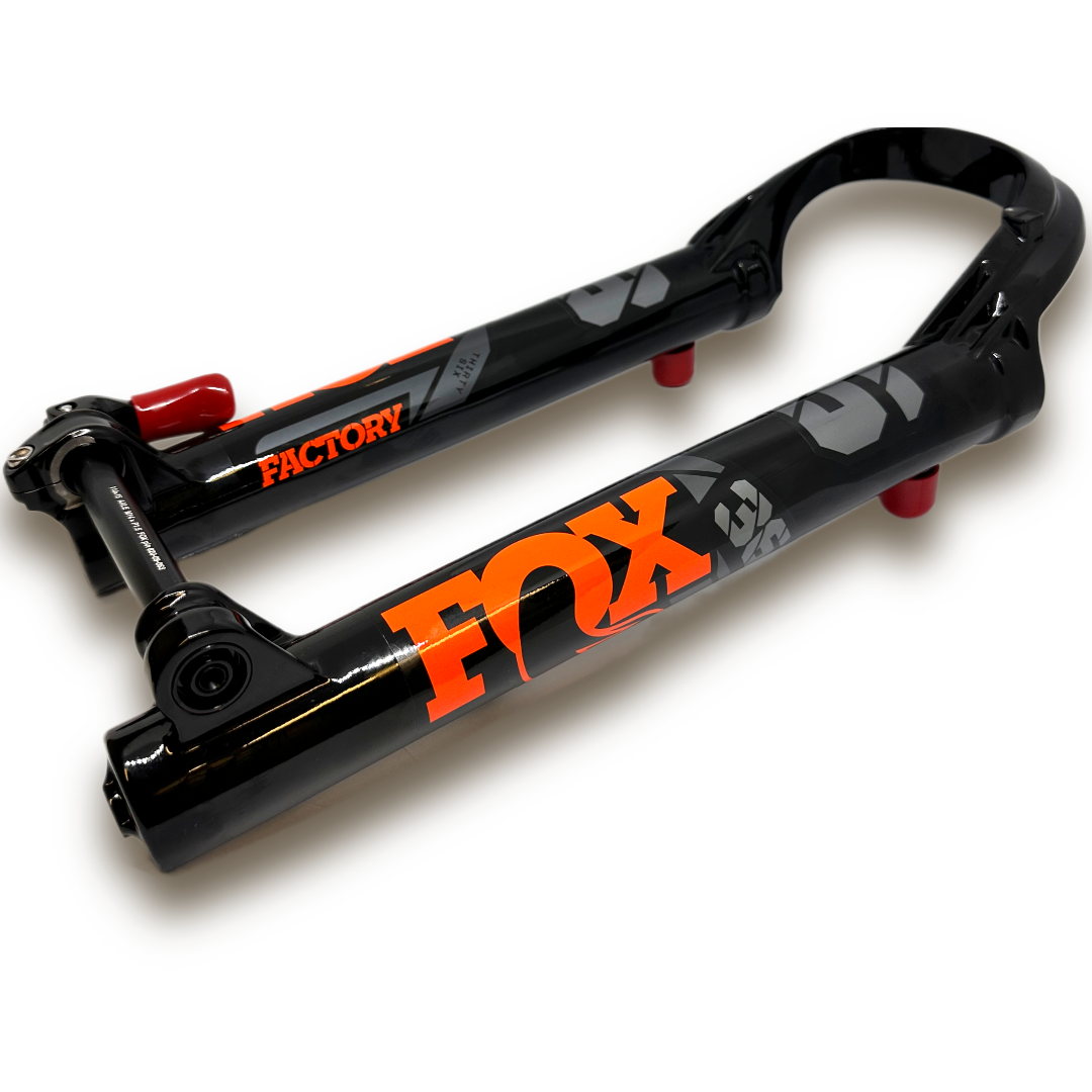 Fox Lower Leg Assembly 36mm 2021+ 27" - Shiny Black with Decals