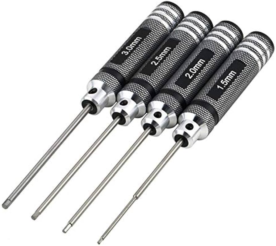 Cyclinic Hex Driver Tool Set - 4pc