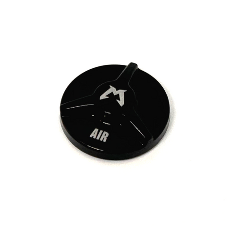 Marzocchi Z2 Air Valve Topcap Knob Kit - BLACK 2024