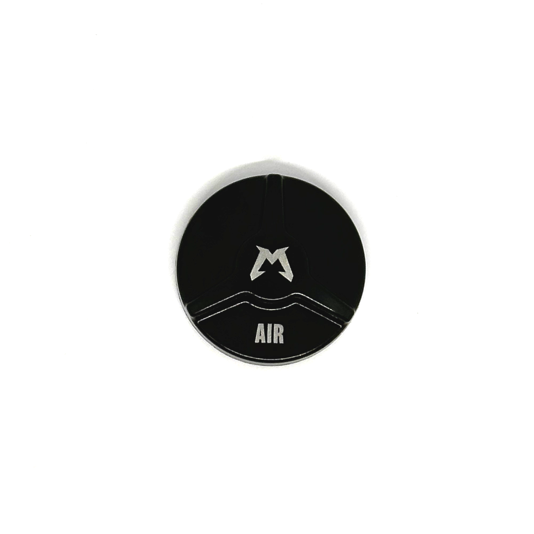 Marzocchi Z2 Air Valve Topcap Knob Kit - BLACK 2024