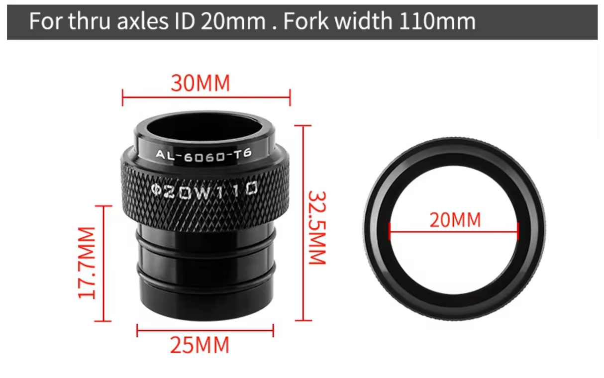 Cyclinic Fork Mount Kit for Roof Rack, Ute Tray