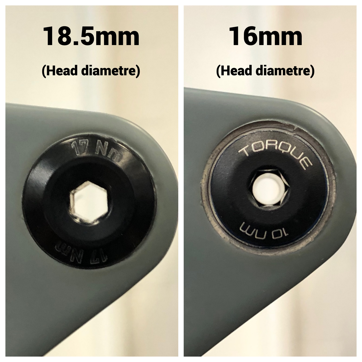 Titanium Shock Mount Bolt Kit 'Trunnion to Pin' 59mm TREK