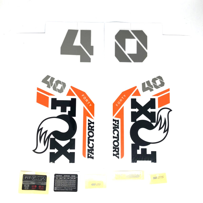 Fox Decal Kit Factory Series - 40mm 2021-24