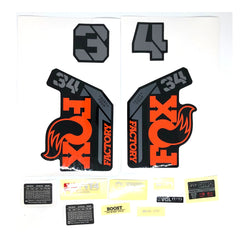 Fox Decal Kit Factory Series - 34mm 2021