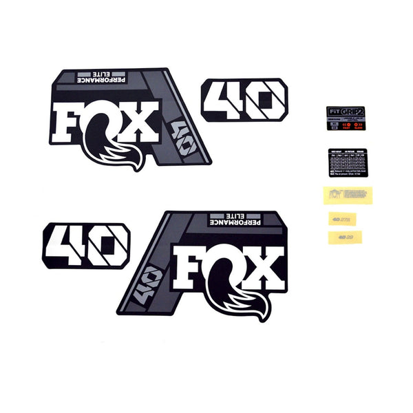 Fox Decal Kit Performance Elite Series 40mm 2021/22 Cyclinic