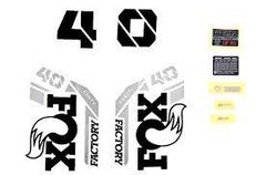Fox Decal Kit Factory Series - 40mm 2021-24