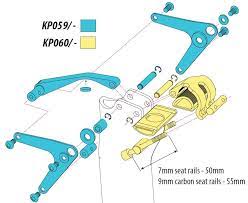 Cannondale Slice Seatpost Water Bottle Cage Bracket - KP059