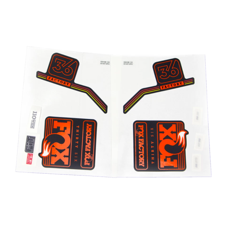 Fox Decal Kit 2016 Fork - 36 Factory