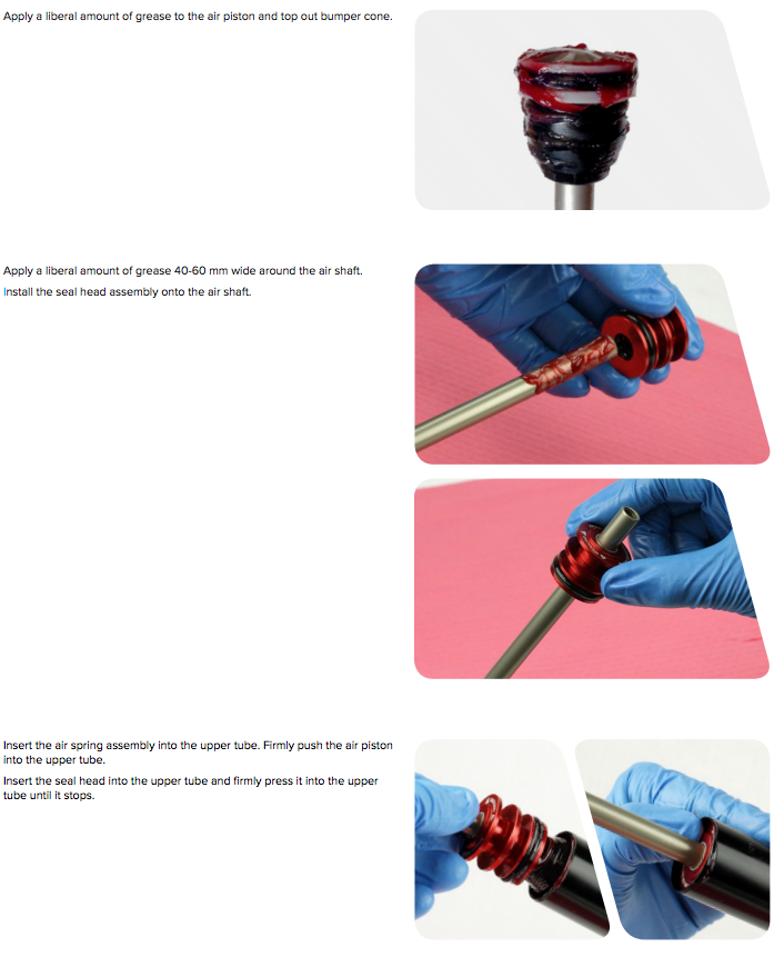 Rockshox Air Spring Upgrade Kit Reba/SID DebonAir 2013-2020