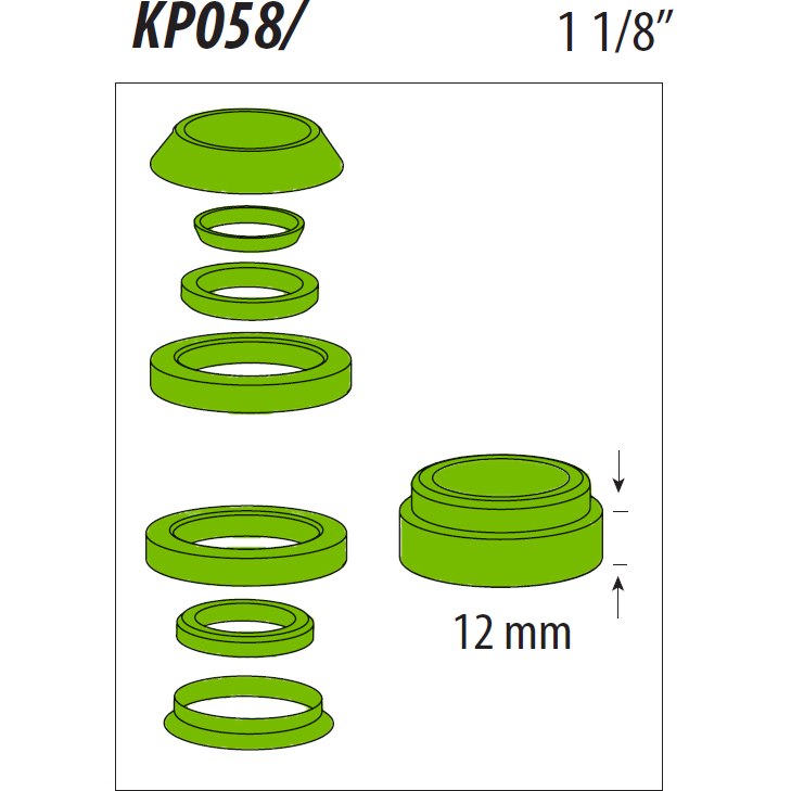 Cannondale Headset - Si to Straight Steerer KP058/