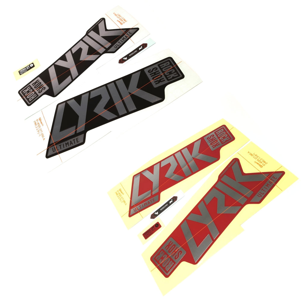 Rockshox Fork Decal Kit - 35mm Lyrik Ultimate