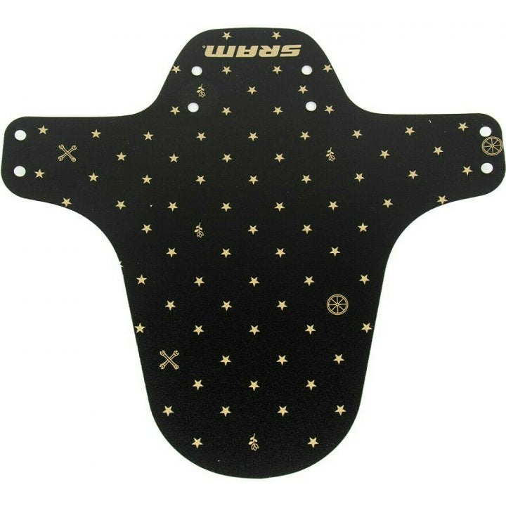 Rockshox MTB Fender - Black / Women's Program Gold print 00.4318.020.031