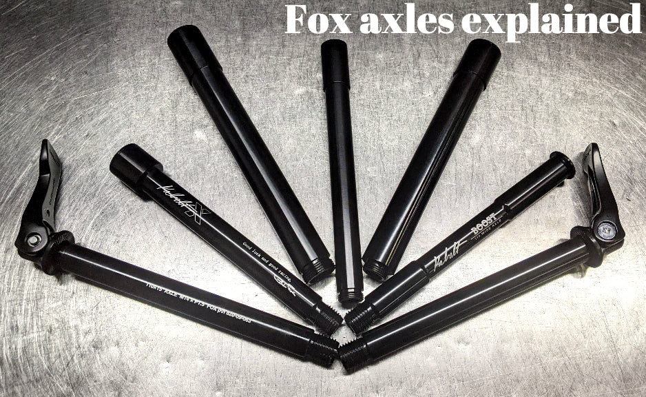Fox Fork Axles Explained