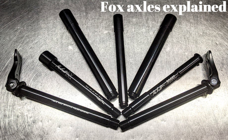 Fox Fork Axles Explained
