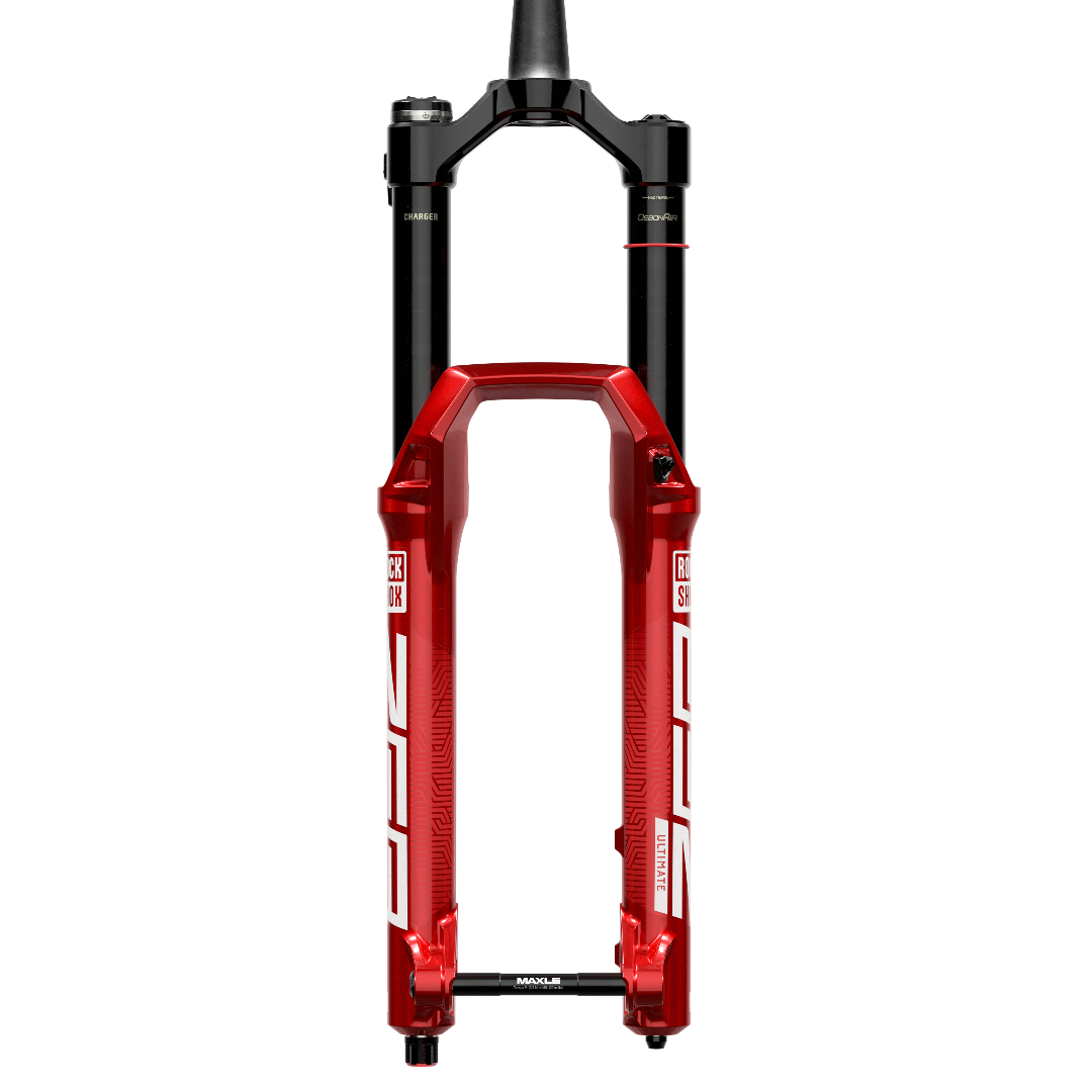 RockShox Zeb Ultimate Flight Attendant 29" Electric Red 170mm A3