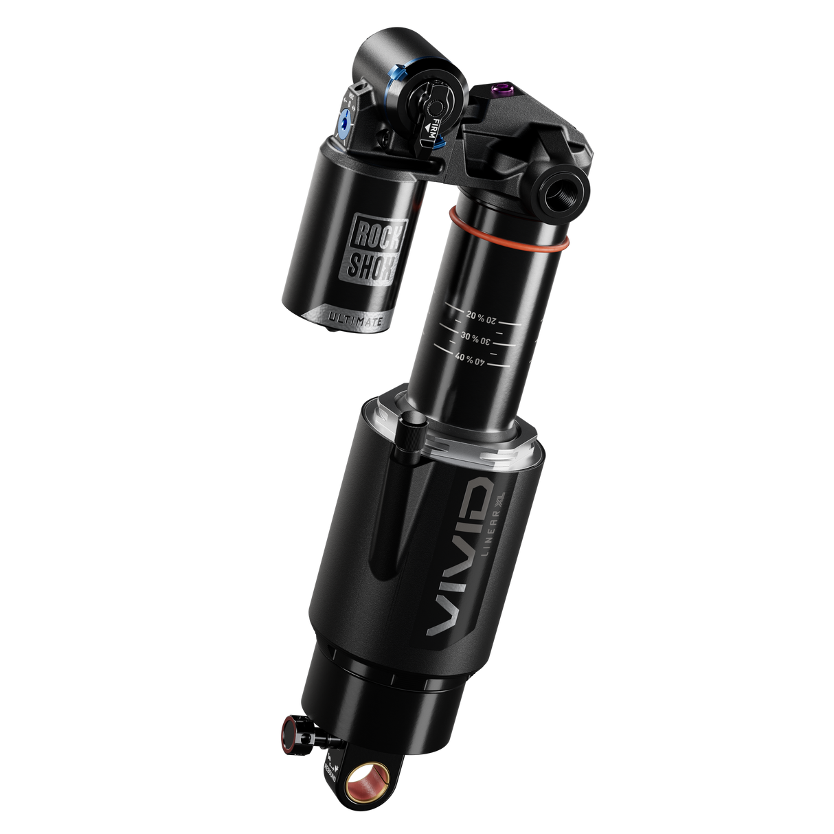 RockShox Vivid Air Ultimate RC2T D1 - Trunnion