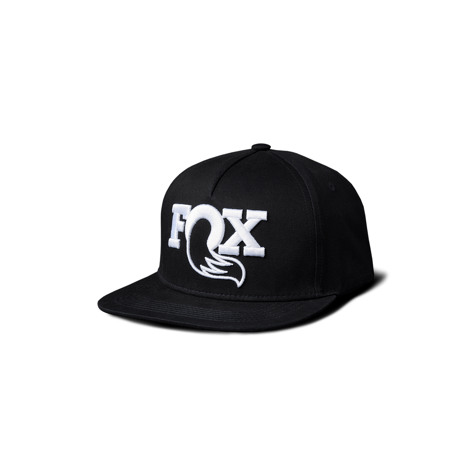Fox LOGO Trucker Hat - Black / White