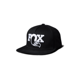 Fox LOGO Trucker Hat - Black / White