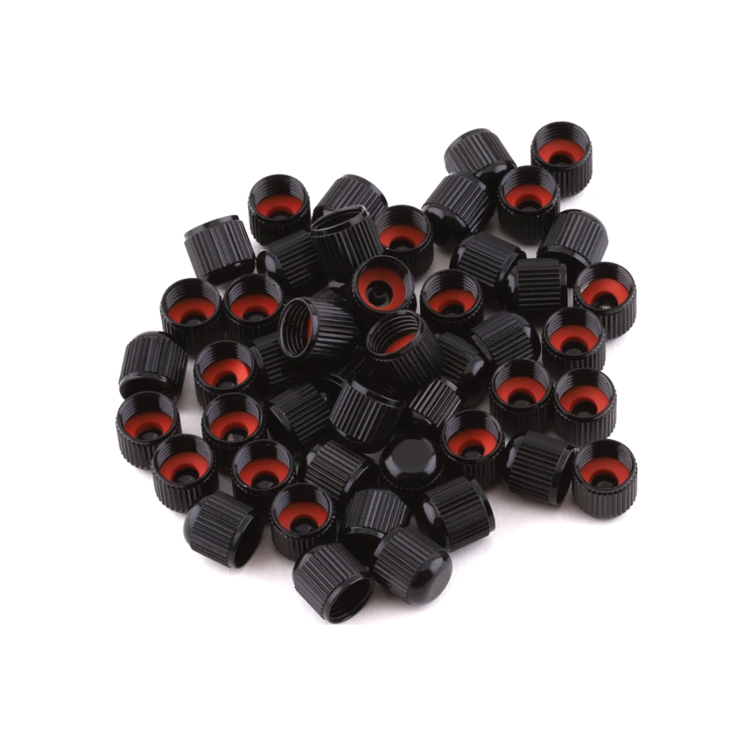 Fox Air Valve Cap Black 6061 - 50pcs