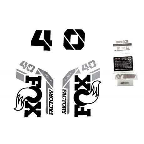 Fox Fork Decal Kit - 40mm 2025