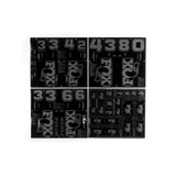 Fox Custom Decal Kit 2027 - Silver