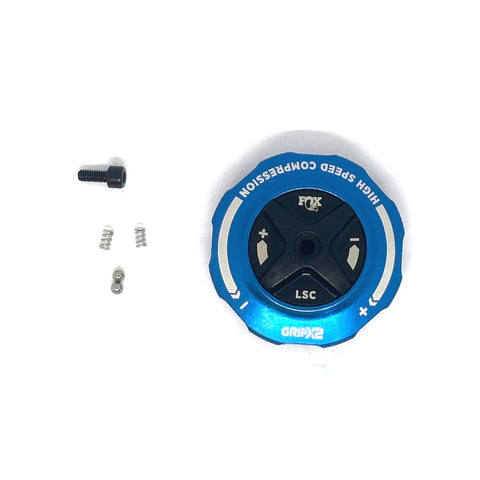 Fox Topcap Interface Kit GRIPX2 Blue Ano - 2025