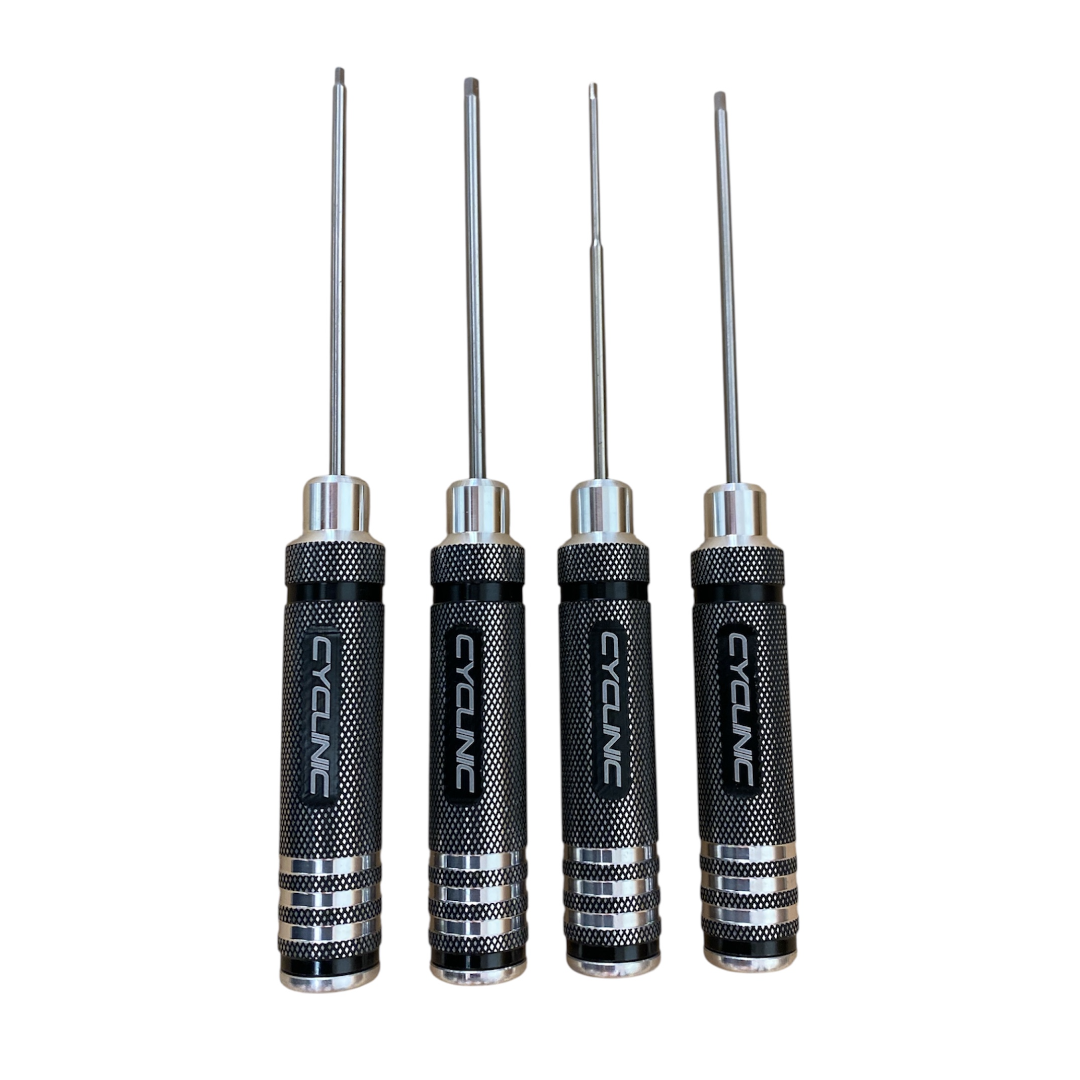 Cyclinic Hex Driver Tool Set - 4pc