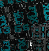 Fox Custom Decal Kit 2027 - Turquoise