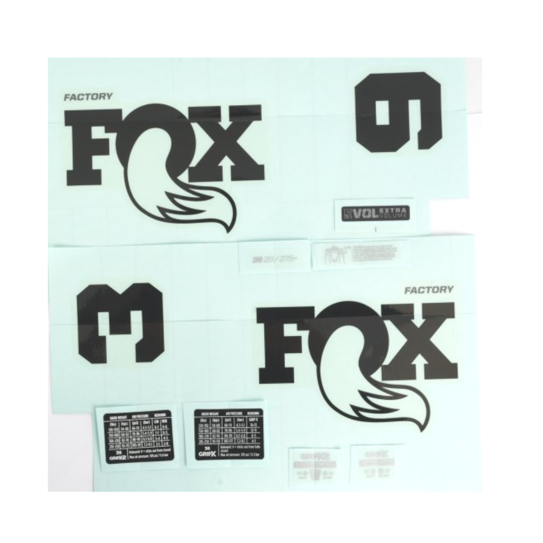Fox Fork Decal Kit - 36mm 2026
