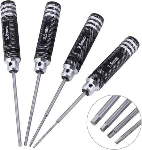 Cyclinic Hex Driver Tool Set - 4pc