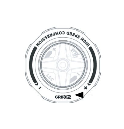 Fox Topcap Interface Kit GRIPX2 Black - 2025