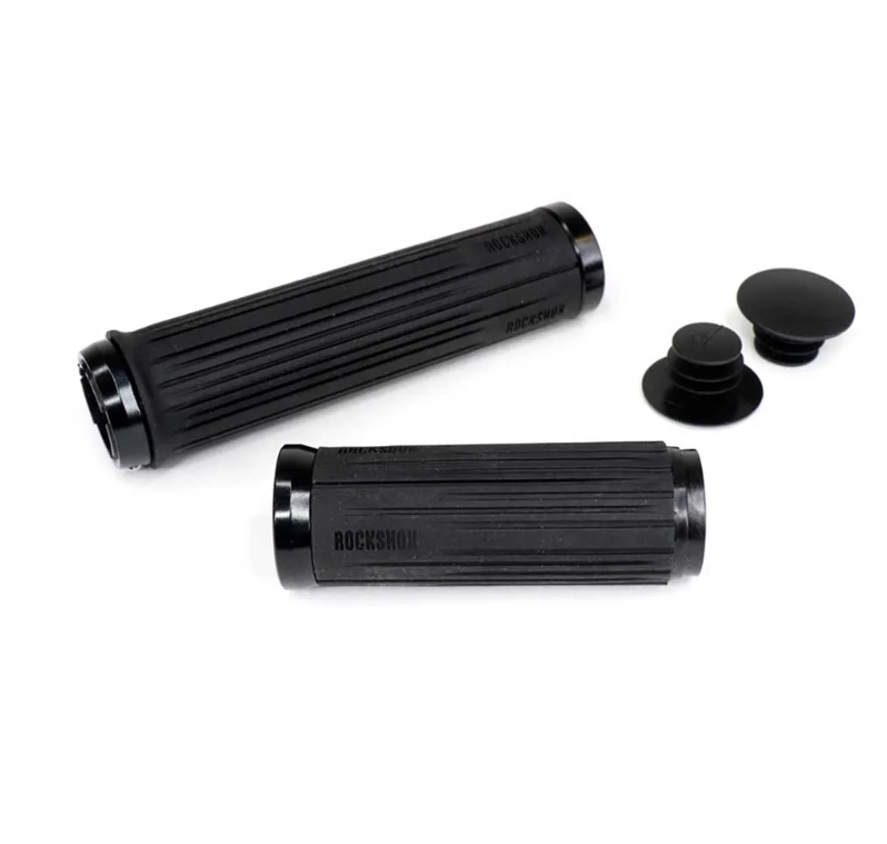 RockShox GRIPS TWISTLOC 77/125MM Textured BLK Base B1