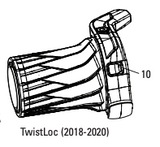 RockShox Twistloc Rubber Plug Kit (10pc) TWISTLOC (2018-2020)