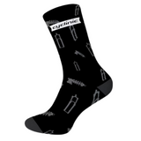 Cyclinic MTB 7" Crew Socks - Black
