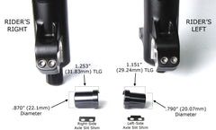 Fox Axle Slit Shim 2015 36 Left-side 15mm
