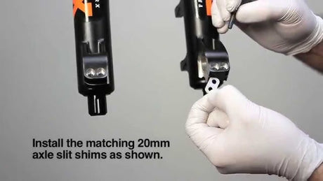 Fox Axle Slit Shim 2015+ 36 20mm L+R