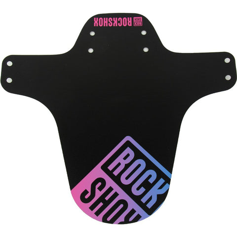 Rockshox MTB Fender - Black / Pink-Blue Fade print 00.4318.020.026